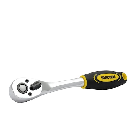 Surtek Pear head ratchet 3/8 in. bi-material handle F5149X